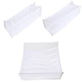Organisateur de chaussettes : la boîte de rangement est pliable pour un gain de place optimal. solution légère et facile à transporter. organisateur de tiroir