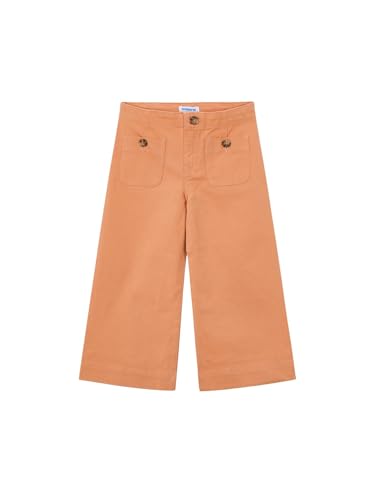 Pantalón sarga Mayoral niña melocotón largo ropa infantil algodón elástico