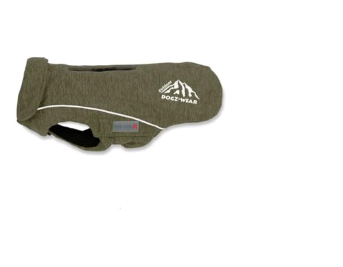 WOLTERS Fleecejacke Dogz-Wear, Größe:40 cm, Farbe:braun meliert