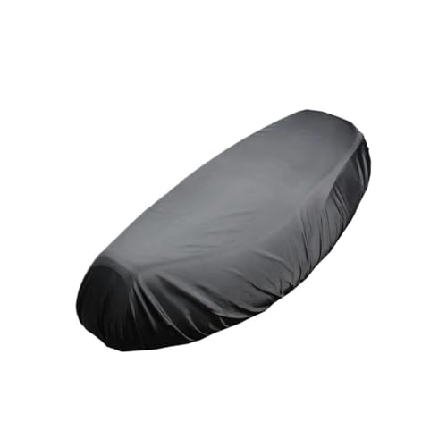 Housse de selle moto souple et imperméable en Oxford noir pour un confort durable