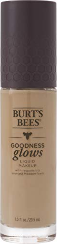 Burts Bees Goodness Glows Liquid Makeup, Honey - 1.0 Ounce (Pack Of 2) #TOP2