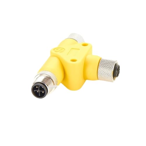 Adaptateur T M12 codage S résistant aux vibrations pour maintenance