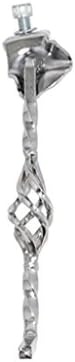 Alta Chrome Cage Twisted Bike Kickstand Center Mount, Multiple Sizes.