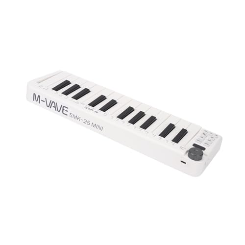 MIDI キーボード MIDI パッド コントローラー ミニ パッド コントローラー プロフェッショナル ポータブル 25 キー ピアノ キーボード MIDI コントローラー 初心者向け
