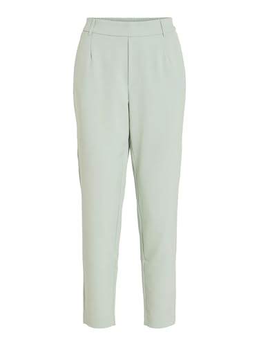 Vila Vivarone High Waist Slim Pants Womens Silt Green UK 16