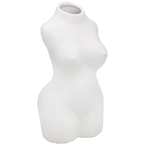 Leonardo Collection White Body Bust Vase Cover