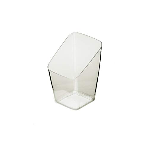 Silverkitchen 4049-009 Vaso de Postre, Plástico, Transparente Cover