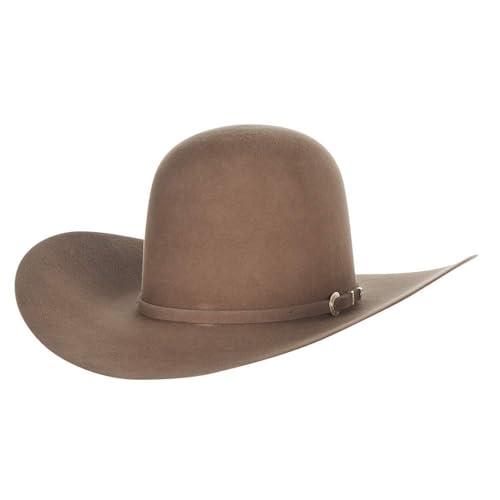 American Hats 40x Pecan 4 1/4in Brim Felt Cowboy Hat 71/8