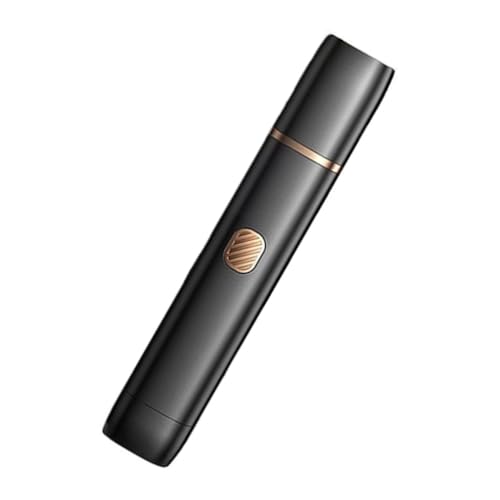 POPETPOP Recortadora de Vello Nasal Batería USB, Diseño Compacto Resistente al Agua y Cubierta Protectora para Uso Personal en Casa o Durante Viajes