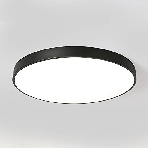 Plafonnier LED mince pour plafond bas éclairage puissant 6000K