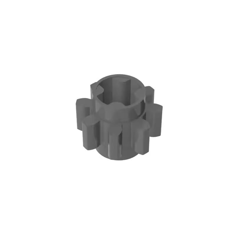 Amazon.com: Gobricks GDS-1325 3647 Technic Gear 8 Tooth, Dark