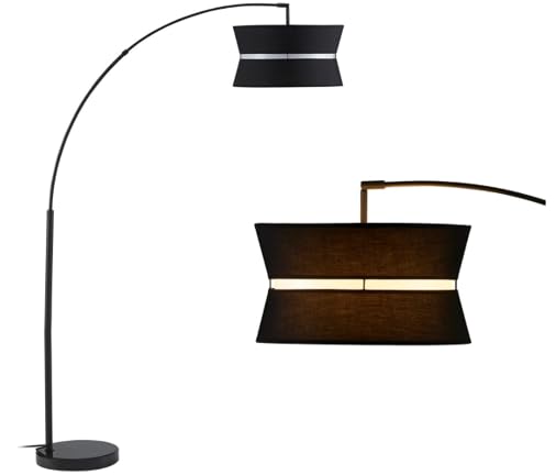 Elstead LightingFloor Lamp, Black