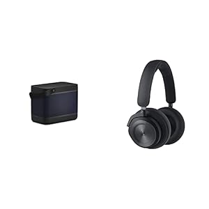Bang & Olufsen Beolit 20, Potente Cassa Bluetooth Portatile con Caricatore Wireless Integrato, Nero & Beoplay HX Cuffie Bluetooth Wireless Over-Ear con Cancellazione Attiva del Rumore