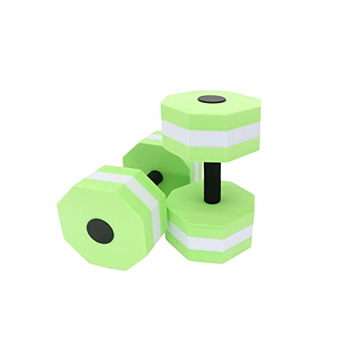 Barra de Mancuernas Acuática para Fitness Verde miniatura 5