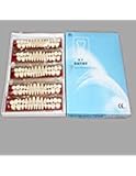 East Dental Alloy Pin Porcelain Teeth Dental Materials Colors Shade Guide Upper Teeth,