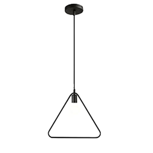 Lámpara de araña retro industrial en hierro con casquillo E27 para techo de casa rural