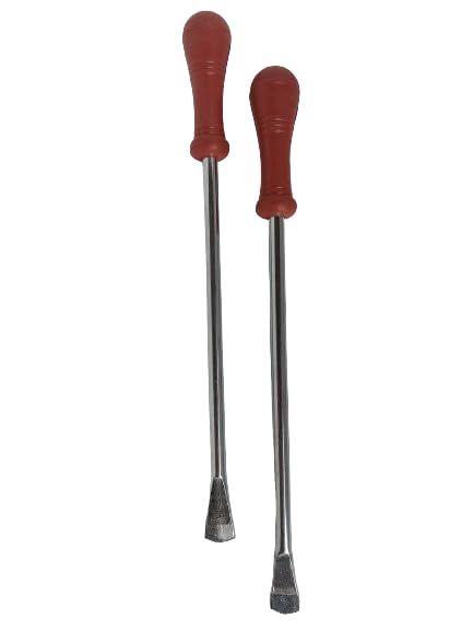 Heavy Duty 1 Pair Long Bike Tire Lever, Portable Tool for Bicycle, Motorbike for tubed Type tyre | 1 Valve stem Opening Tool Free |-image-34