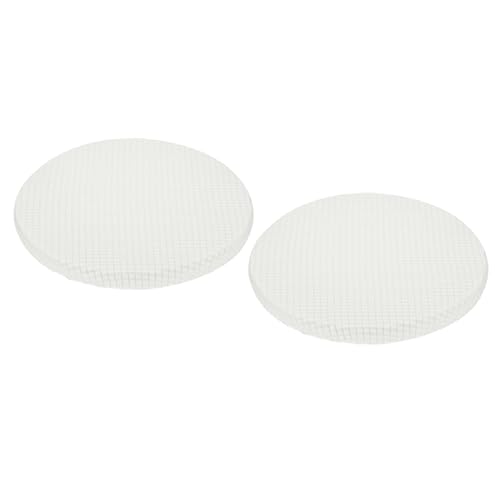 Uxcell Round Bar Stool Covers 2 Pack, Round Chair Covers with Elastic Bands Dia.11-14"