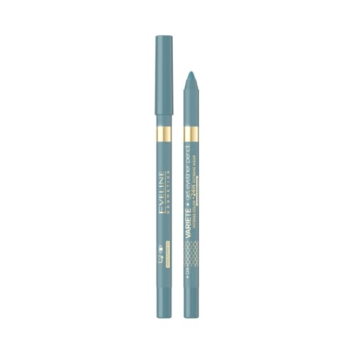 Eveline Cosmetics Variete Matita Gel Occhi - No. 04 - Eyeliner Waterproof a Lunga Durata con Pigmentazione Intensa - Disponibile in 6 Colori Vibranti
