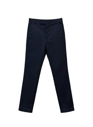 Image of A.T.U.N. (ALL THINGS UBER NICE) Boys Regular Fit Formal Chinos | Smart School & Occasion Wear Bottoms | Smooth, Comfortable & Tailored Look Pants