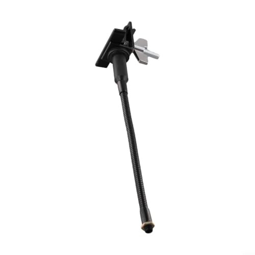 Drum Rim Microphone Clamp with Flexible Gooseneck, Metal Bass