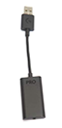 Original Portable HD Gaming USB DAC for Logitech G Pro X Gaming Headset with Blue Voice Technology - Black