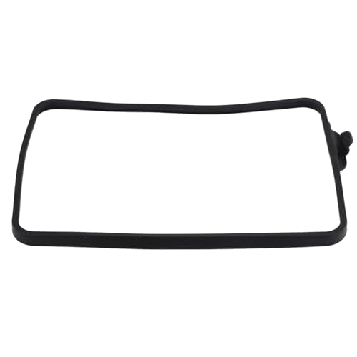 ARMYJY Marco protector de pantalla de silicona con ranura para bolígrafo para Thermomix TM7, funda protectora de grado alimenticio, resistente a los arañazos para cocina, color negro