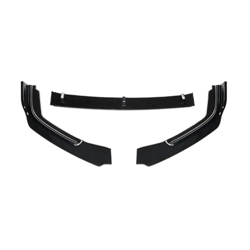 に適合する オデッセイ 2019-2020-2021 専用 フロントスプリッター リップ ディフューザー 衝突防止アクセサリー トリム ボディキット 3点セット ASXWHL(小さな店)(Glossy Black)