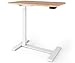 Produktbild ESMART EAC-121WM 70 x 40 cm Ahorn Dekor - Mobiler stufenlos elektrisch höhenverstellbarer Beistelltisch 65-103 cm auf Rollen für Couch, Bett, Kinderzimmer und Homeoffice