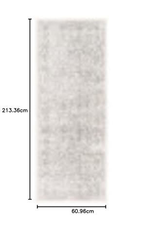 Livabliss Margaux Palermo Vintage, Hallway Runner s Living Room 80x220 cm, Scandi Neutral, Traditional Patterned Boho Style - Image 2
