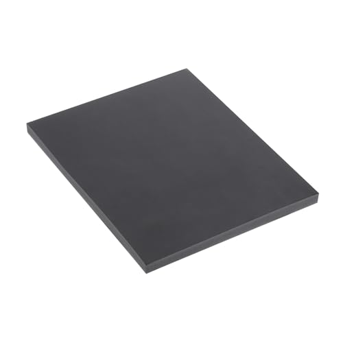Image of Expanded PVC Plastic Sheet 0.6 inch Thick, 5 inchx7 inch Lightweight Rigid Foam Sheet, [for Crafts Signage Displays Digital Screen Printing] - Black / 1 Pcs