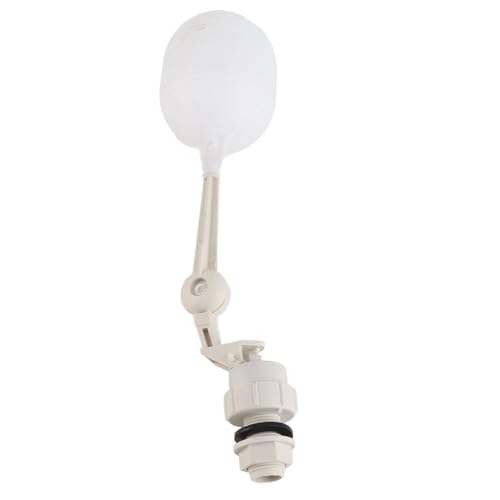 Chiyyak Válvula Flotante de Bola Flotante DN15 para Acuicultura, Válvula de Bola Compacta Profesional para Control de Nivel de Agua, Rosca de 1/2 Pulgada, 74 G