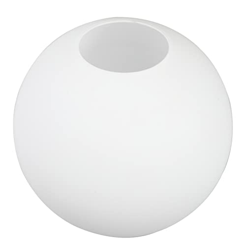 OSALADI Ersatz-Lampenschirm Aus Milchglas Rund 3Cm Loch Glas Abdeckung Für Deckenleuchte Wandleuchte Kronleuchter Innenbeleuchtung 3.94In Kugelform