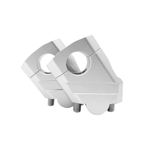 �ɓK������CF���g 450MT 2024 800MT 450 800 MT 2025 �p �I�[�g�o�C�n���h���o�[���C�U�[�N�����v CNC�n���h���o�[���t�g�����A�_�v�^�[�}�E���g �I�[�g�o�C�n���h���o�[���C�U�[(28mm Silver)