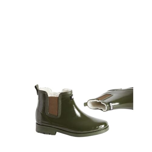 Aigle Femme Carville Fur 2 Botte de Pluie, Vert Khaki, 37 EU