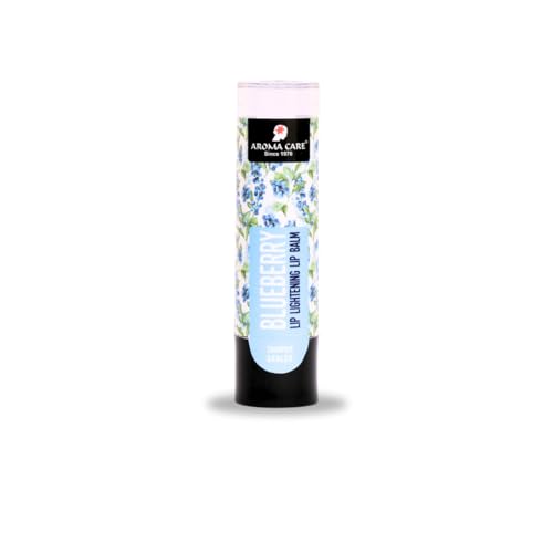 Image of Aroma Care Lip Balm | Blueberry Extract Lip Care | Moisturizing & Nourishing Lip Balm for Dry Lips | Blueberry Scented Lip Moisturizer | 4.7 g