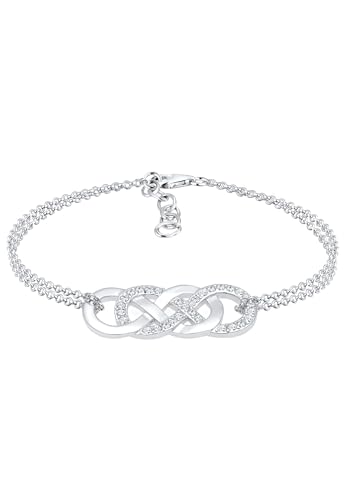 Bracelet femme argent 925 cristal à offrir comme cadeau d'anniversaire idéal