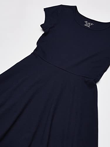 Image of The Children's Place Girls' Short Sleeve Basic Skater Dress 2 Pack