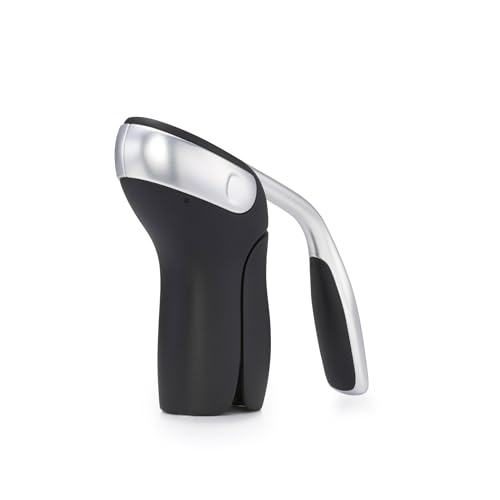 vertical lever corkscrew with foil cutter