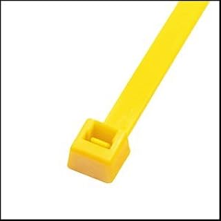 14 in. Yellow Cable Tie - 50 lbs - Pack of 100