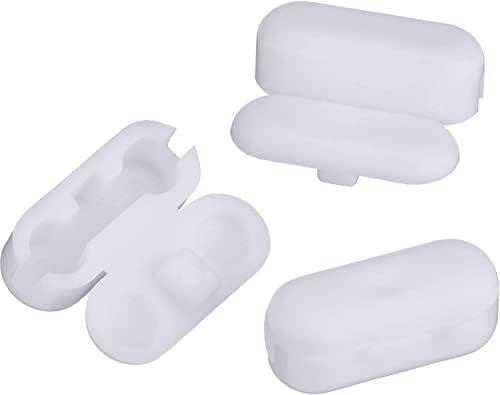 20 Pack Replacement Vertical Roman Roller Blind Ball Chain Cord Connector Clips (Plastic A)