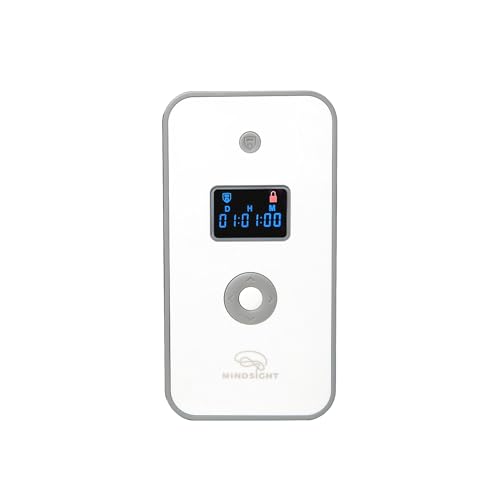 Mindsight Personal Timed Lock Box | Unplug from Phones and Other Small Distractions | 3 Modes based on Willpower | Easy to Use | Out of Sight ~ Out of Mind | Boost Your Mental Wellness