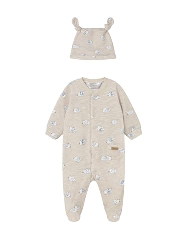 Mayoral Pelele largo con gorro para bebé niño 1-2 meses (60cm)