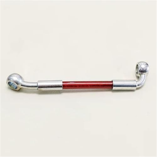 Flexible de freno para motocicleta de 450cm con cable trenzado hidráulico banjo M10