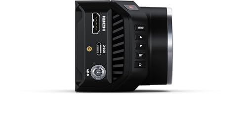 Image of Blackmagic Design Micro Studio Camera 4K G2 Live Production Camera (CINSTUDMFT /UHD /MRG2) | Active Mft Mount, Records Blackmagic Raw to USB-C, 13-Stop Dynamic Range, 12g-Sdi and HDMI, Native Iso 400