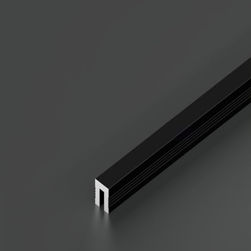 フローリング材 トランジション ストリップ 2本 長さ150cm アルミ U字型 シームレスな接続 陽極酸化処理 防水性 防錆性 色褪せなし 家やオフィス 商業施設 さまざまな場所で活躍します(様式7,20mm*10mm)