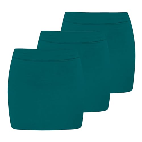 Mini jupe moulante janisramone lot de 3 coloris unis pour l'été et les soirées