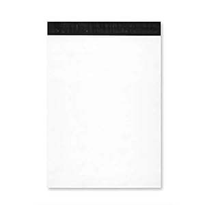 KKBESTPACK 100 Poly Mailers Shipping Bags 12 X 15.5, White