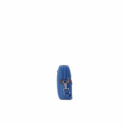 Image of American Tourister Luxe Biz | 5 Ltrs | 1 Compartment | Adjustable Strap | Shoulder Bag | 1 Year International Warranty | Blue