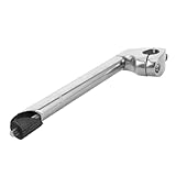 Installation facile : cette tige de selle de vélo avec collier de serrage offre une installation et un réglage en hauteur simples, sans outils compliqués. compatible avec les potences à plongeur traditionnelles et les tiges de selle de vélo de remplacement